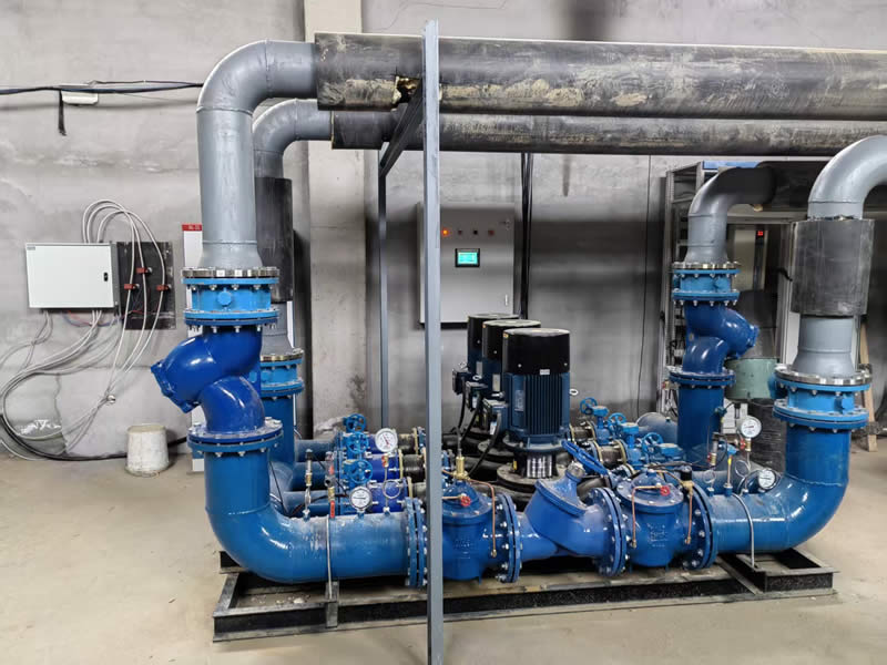 高层PLC直连加压机组